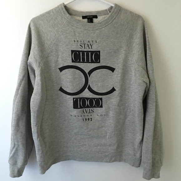 “ CC”FOREVER 21 sweatshirt - Picture 2 of 4